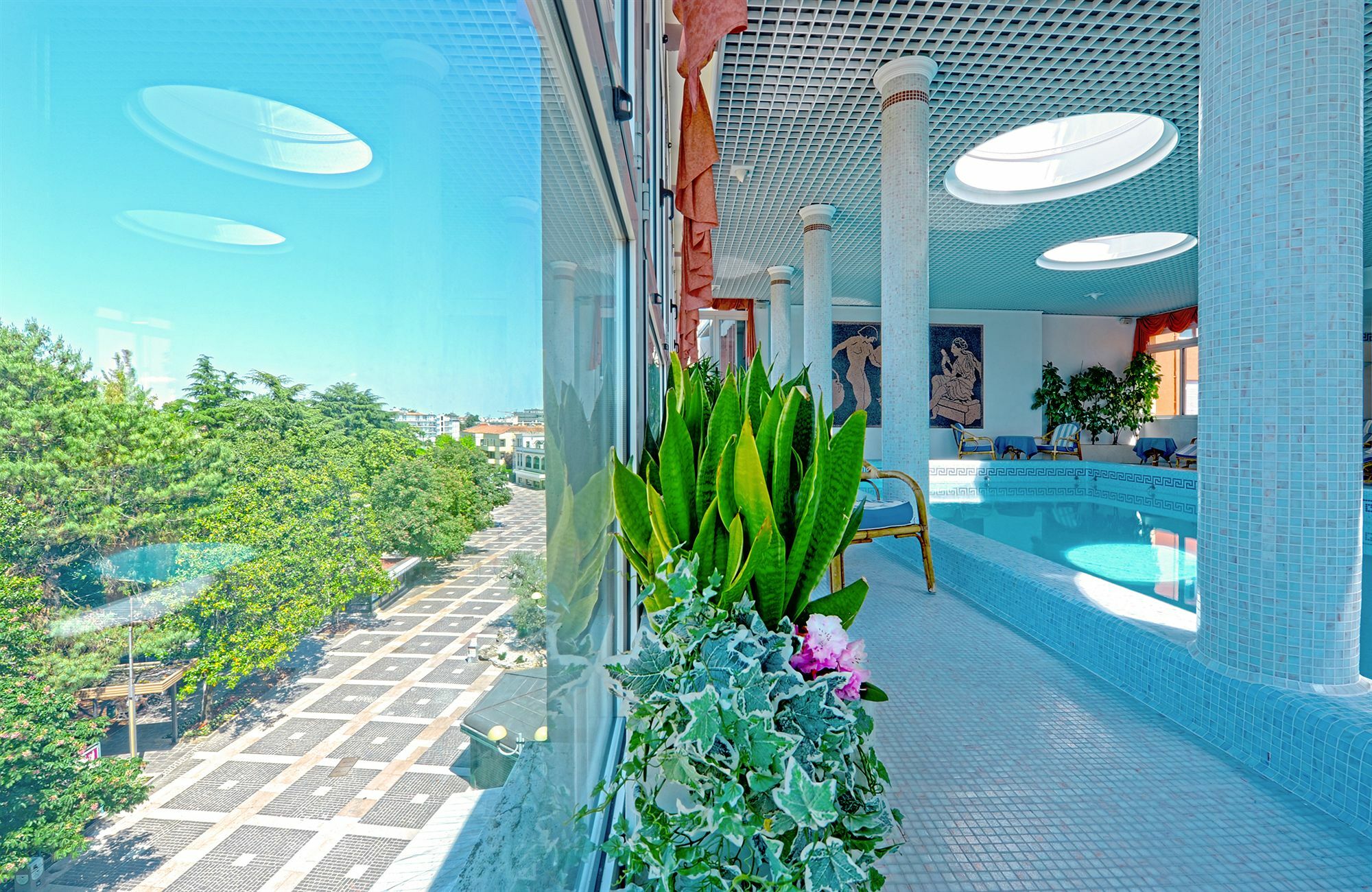 Hotel Aurora Terme Abano Terme Exteriör bild